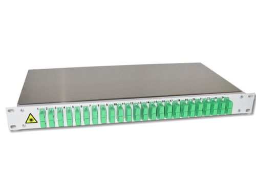 Spleißbox SC/SC-APC  9/125 OS2  aus 12 Pig. 6 Kuppl. DX incl. speißen - OTDR-MESSUNG